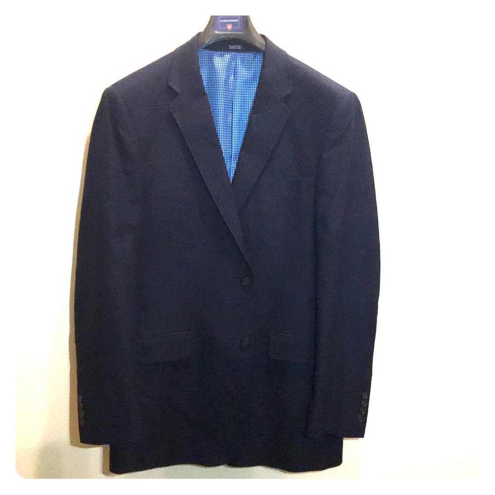 Mens Saddlebred navy sportcoat
